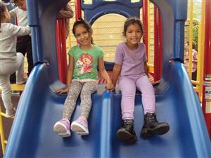 Girls on the Slide