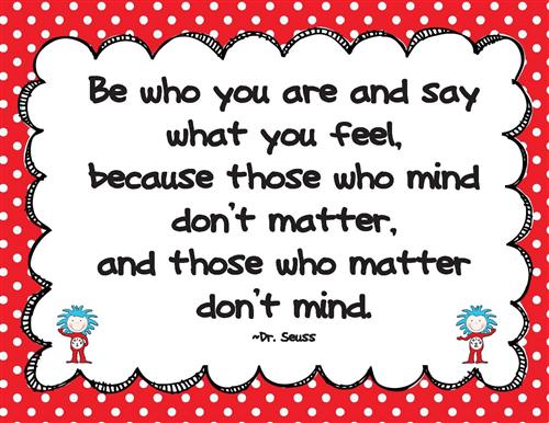 Dr. Seuss Quote 