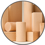 wooden blocks