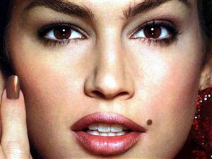 Mole on Face 