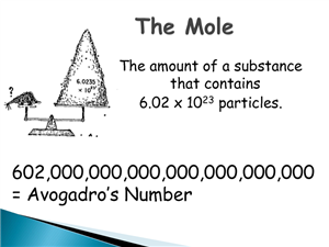Mole in Chemistry 