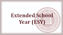  Extended School Year (ESY)
